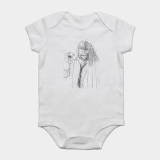 SCRIBBLE MANKIND Baby Bodysuit